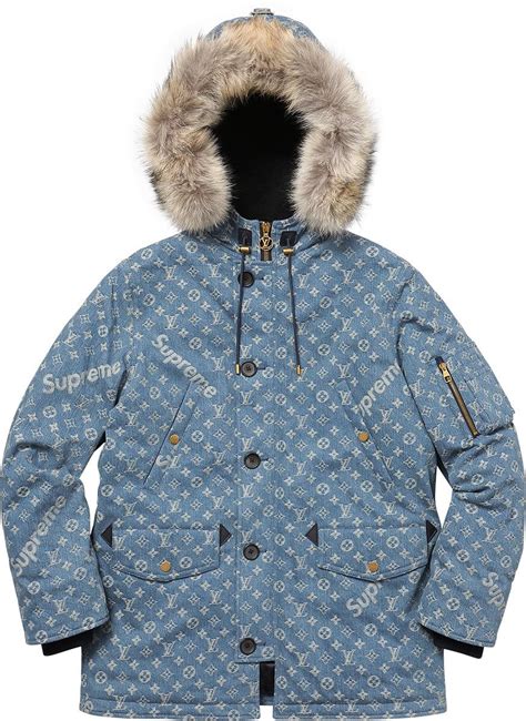 supreme louis vuitton parka|louis vuitton supreme jacket price.